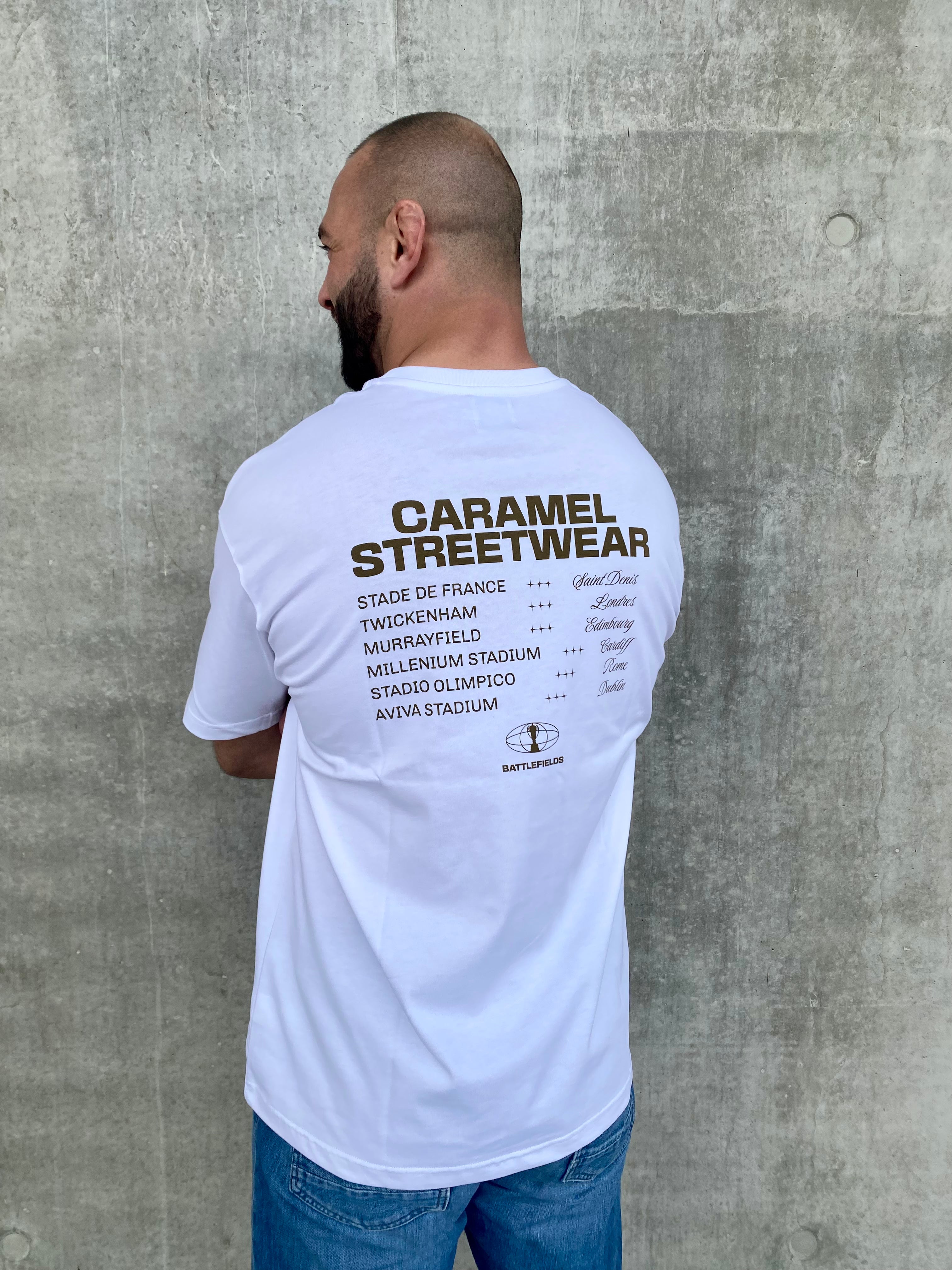 Tee-shirt Battlefields Blanc