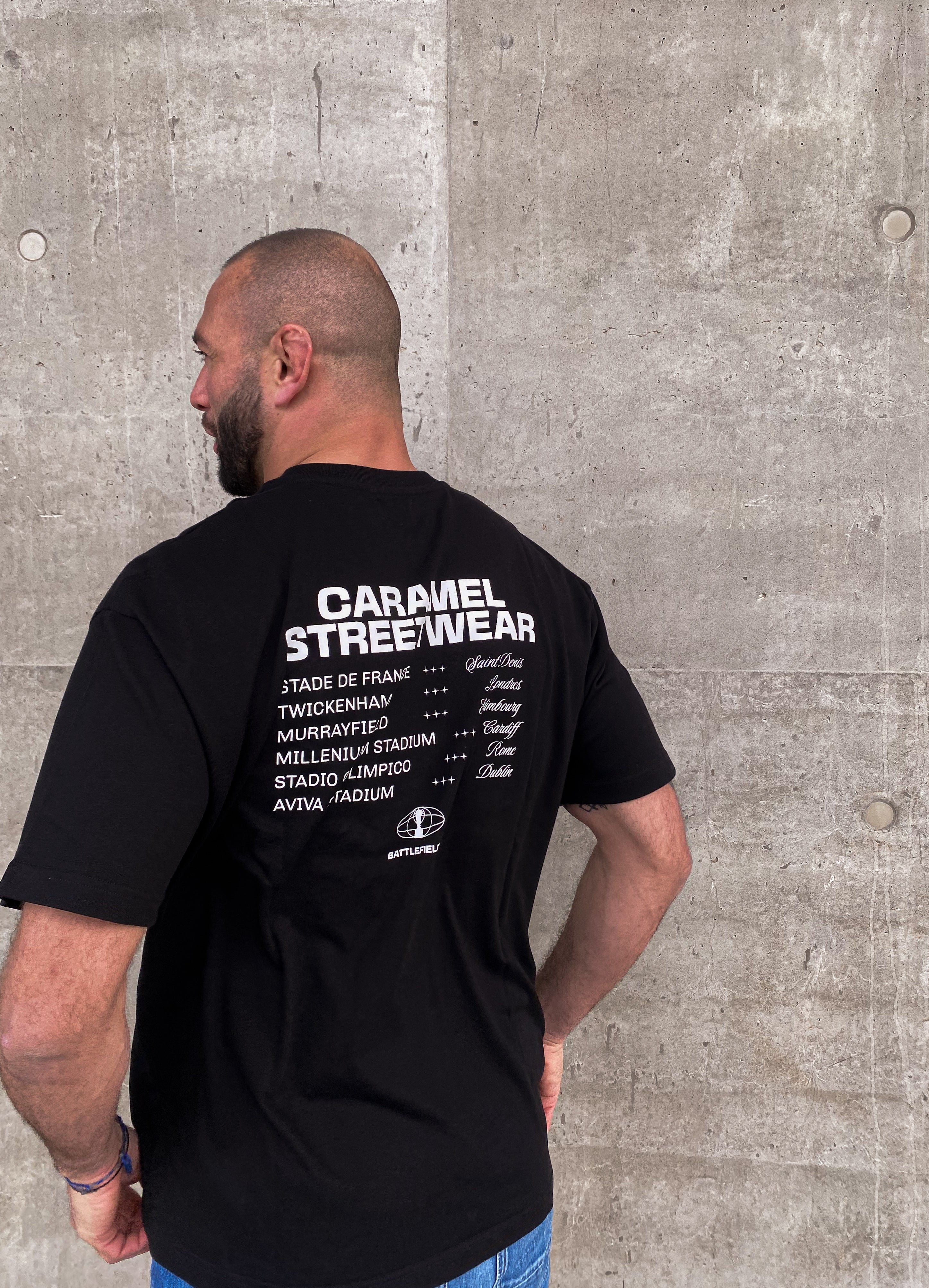 Tee-shirt Battlefields Noir