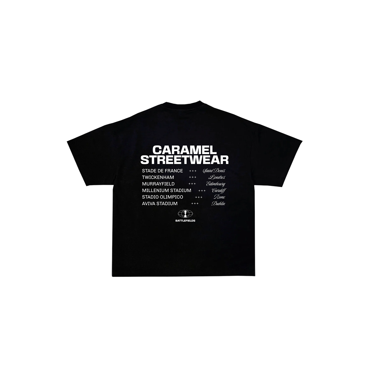 Tee-shirt Battlefields Noir